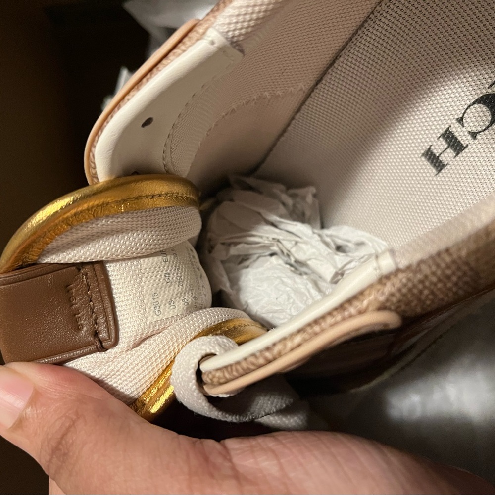 Coach Shoes Chucks Unisex Size 9US - Picture 4 of 4